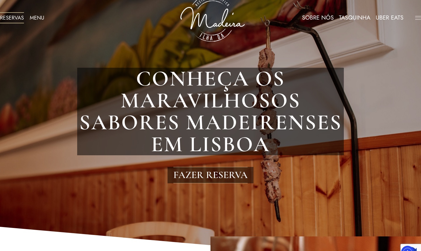 Website Restaurante Ilha da Madeira